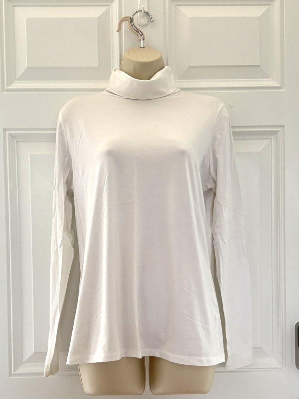 White Turtleneck by Land's End